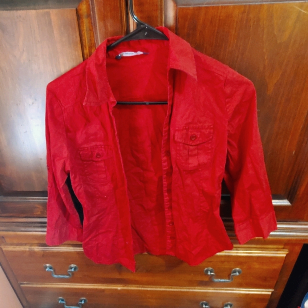3 button up blouses